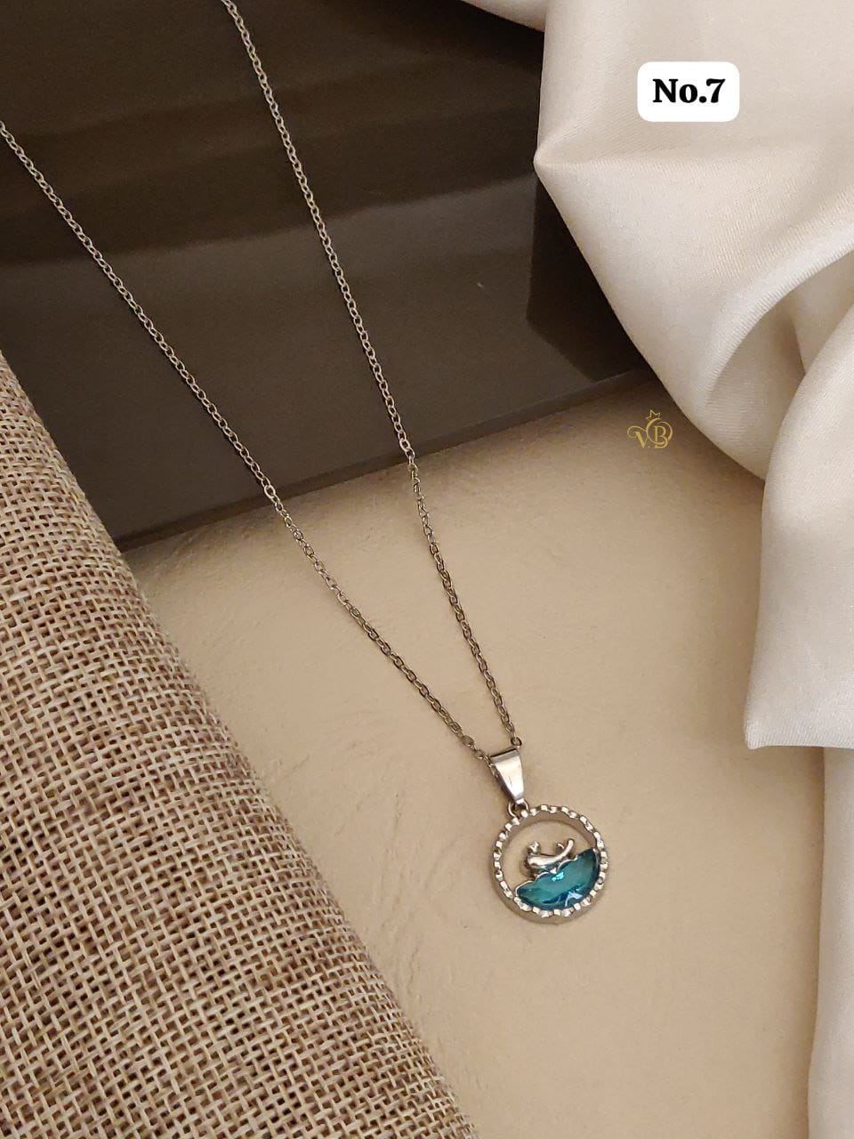 Ocean Charm Pendant Necklace